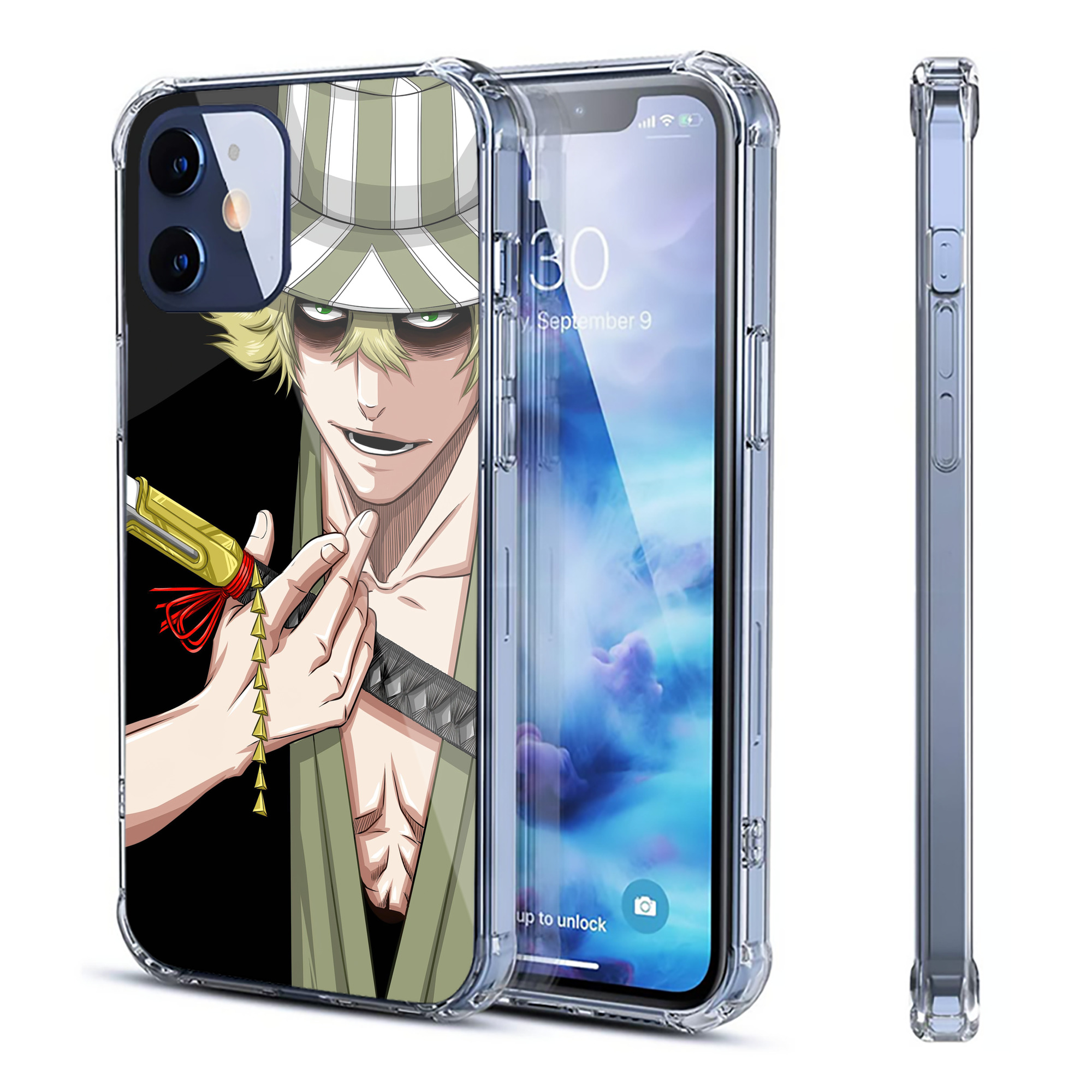 （画像用） ブリーチ BLEACH 【iPhone 12シリーズ対応】透明スマホケース（クリアソフトケース）